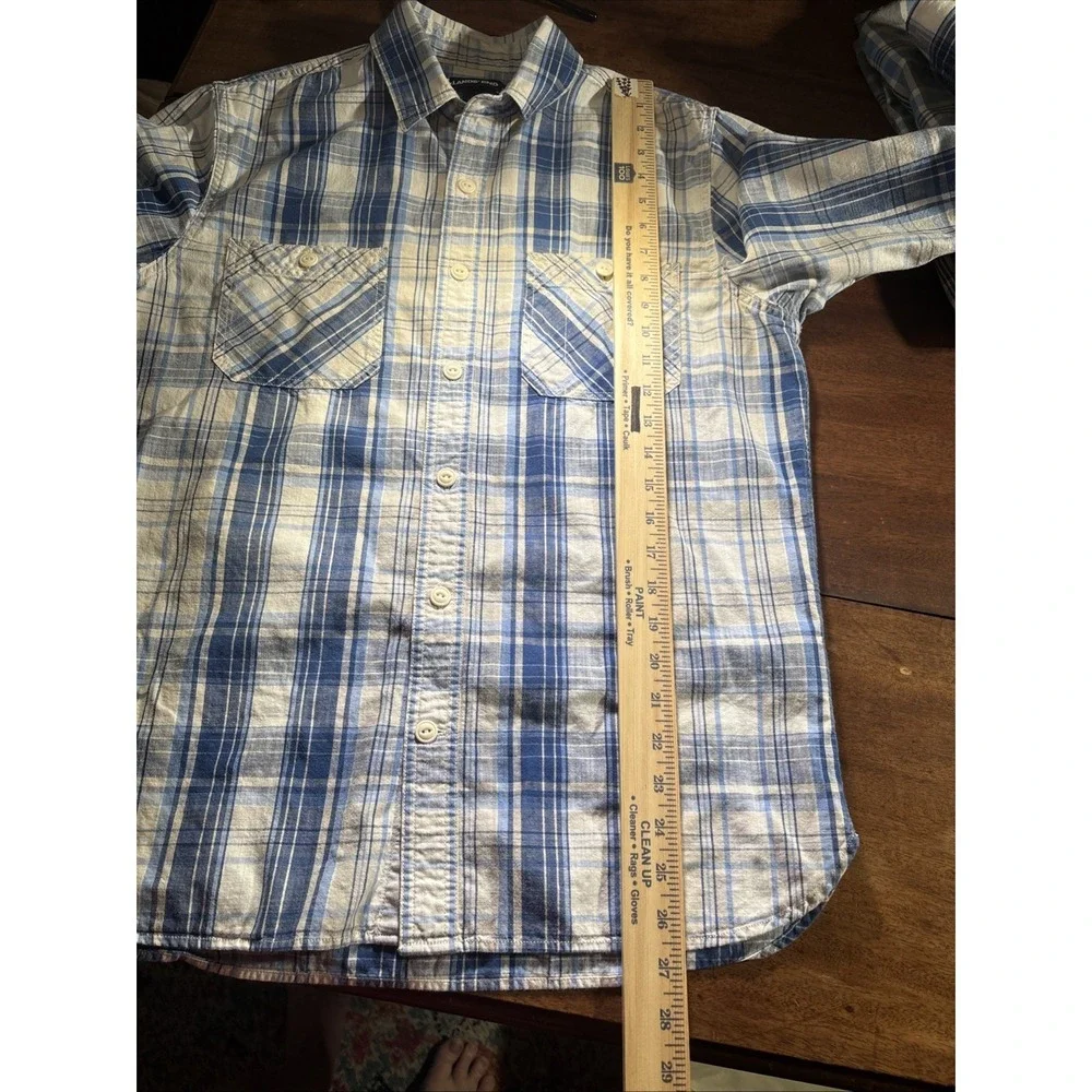 Lands' End Men's Size Small Plaid Button-Down Shirts Traditional Fit. Outdoor.‎